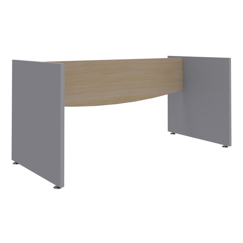 Bureau droit UNIVERSAL piètement panneau – Image 3