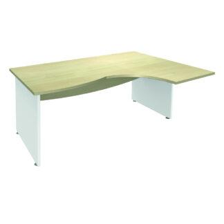 Bureau compact UNIVERSAL piètement panneau 180x120 cm