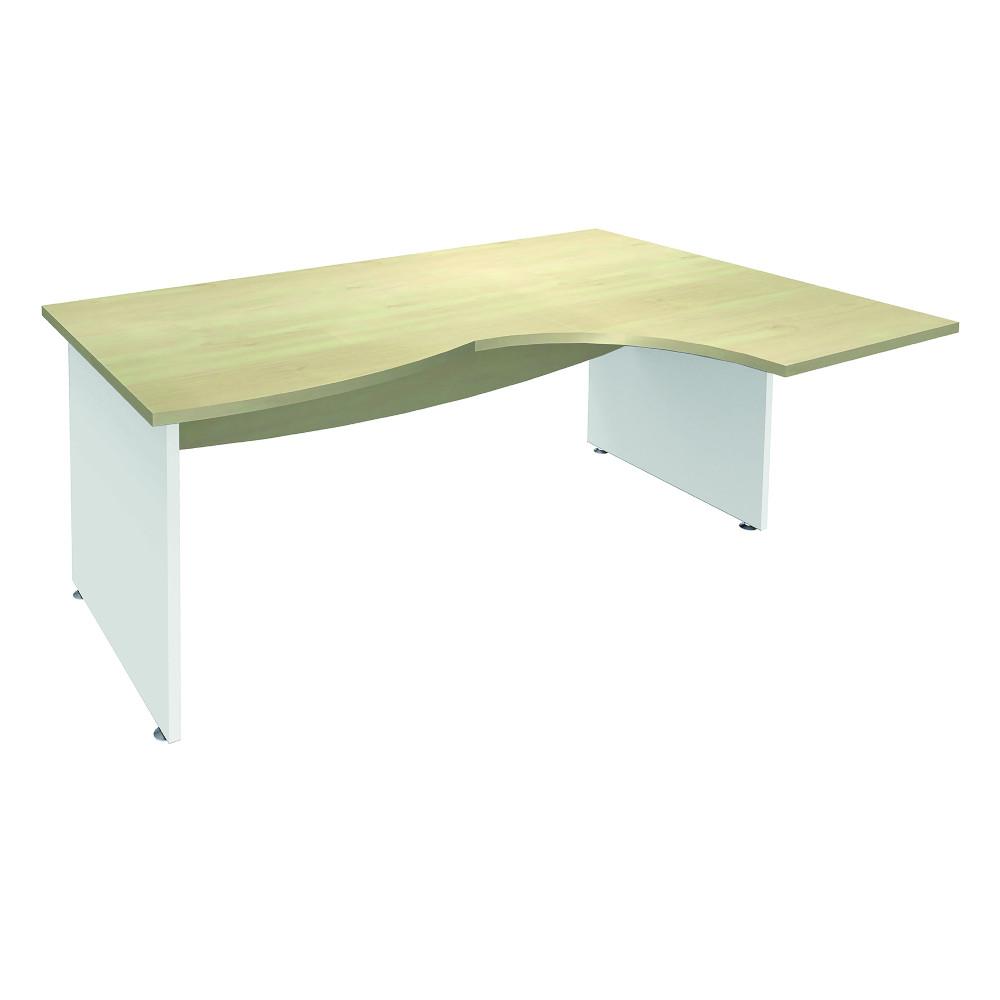 Bureau compact UNIVERSAL piètement panneau 180x120 cm