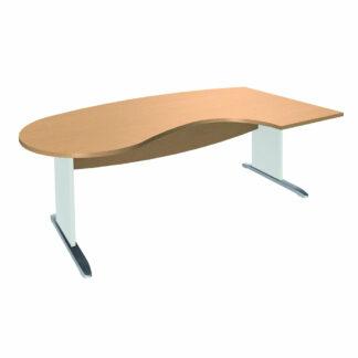 Bureau compact Manager UNIVERSAL piètement L 200 x 110 cm