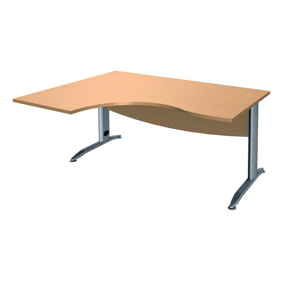 Bureau compact EQUILIBRE piètement métal L 180x120 cm – Image 3