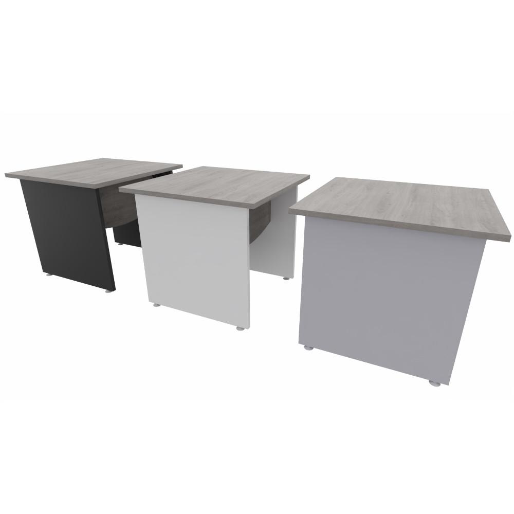 Bureau compact Manager UNIVERSAL piètement panneau 200 x 110 cm – Image 4