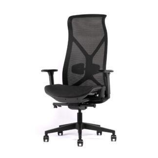 Fauteuil Manager GUILLAUME avec assise résille