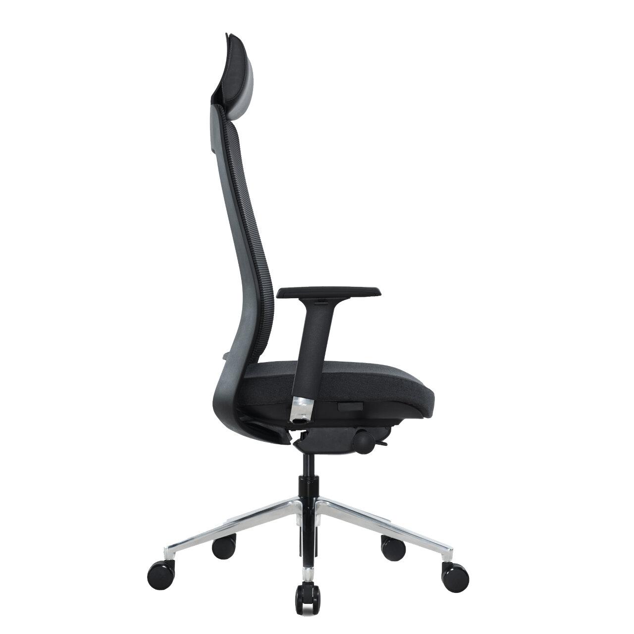 Fauteuil HALIFAX structure noire – Image 3