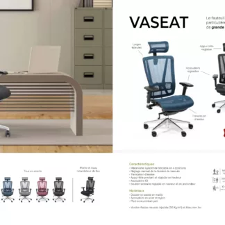 Fauteuil ergonomique VASEAT
