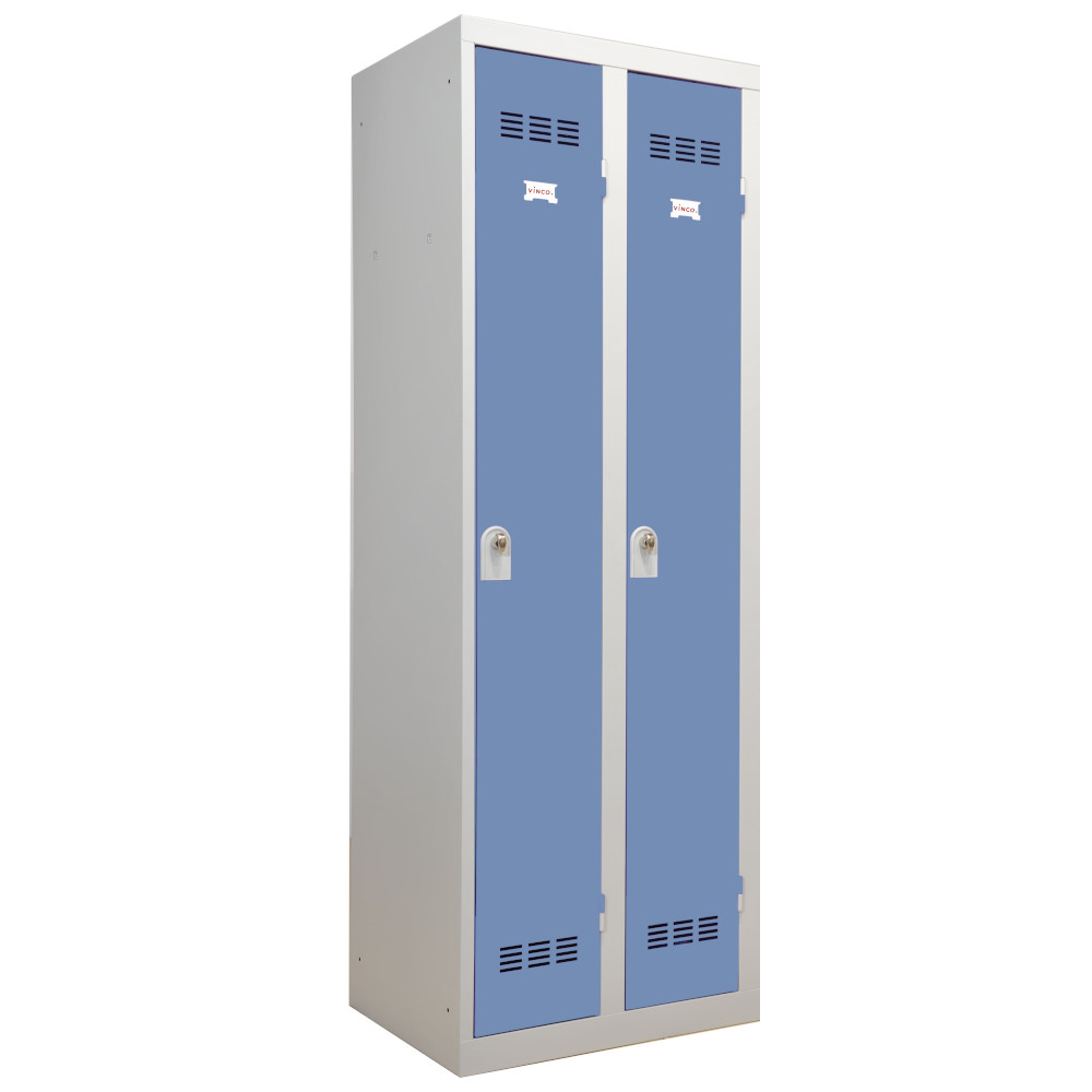 Vestiaires 2 colonnes Industrie Propre Gris Bleu1553