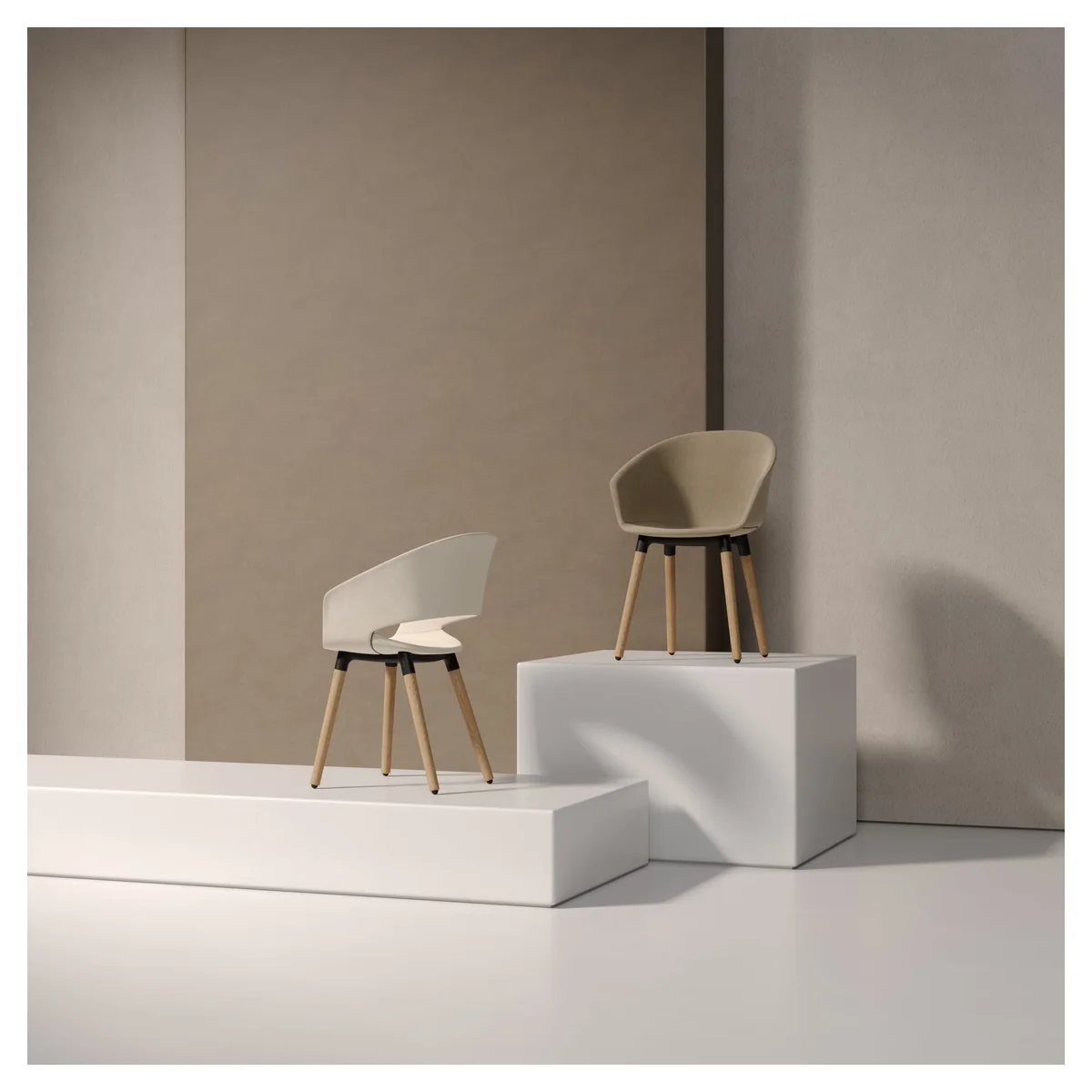 Fauteuil accueil ANDORA BOIS, vue 05