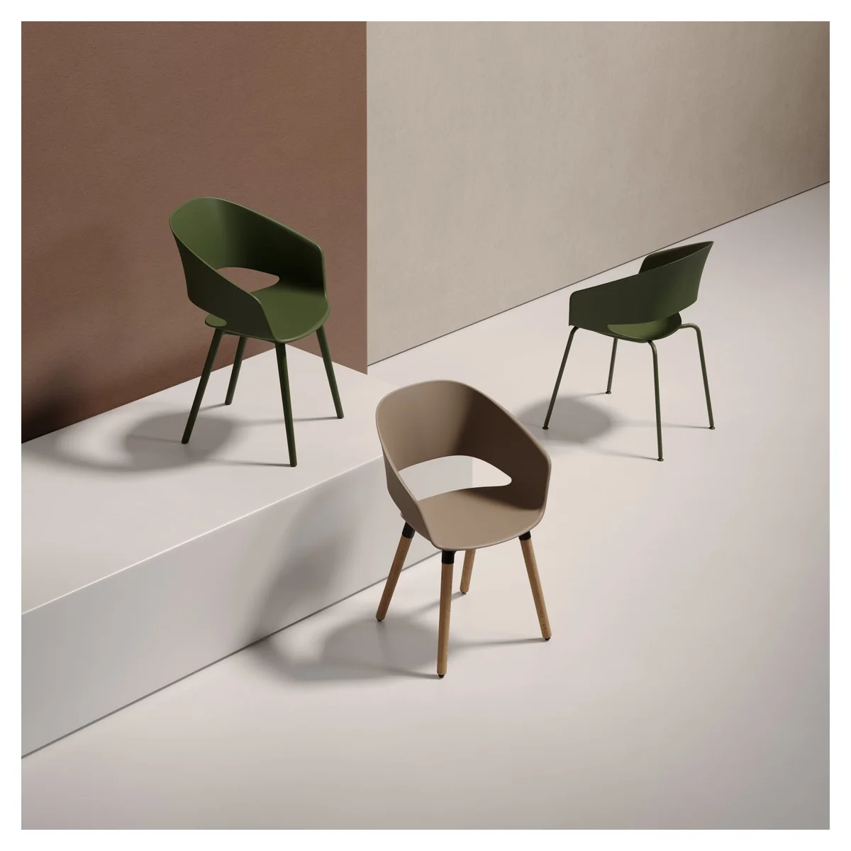 Fauteuil accueil ANDORA BOIS, vue 06