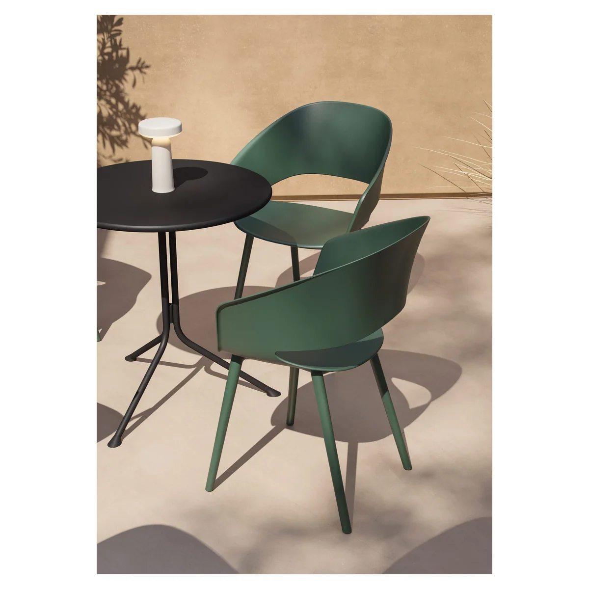Fauteuil accueil ANDORA MÉTAL, vue 10