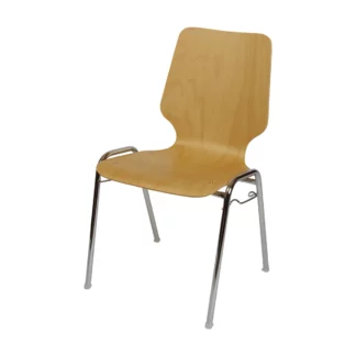 Chaise accueil DESKA CONFÉRENCE, vue 01