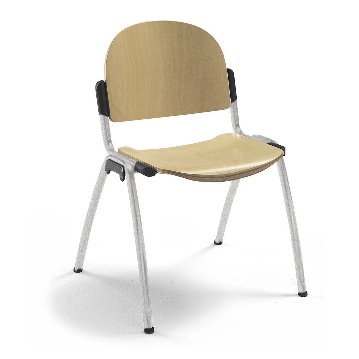 Chaise accueil DIAMA BOIS, vue 01
