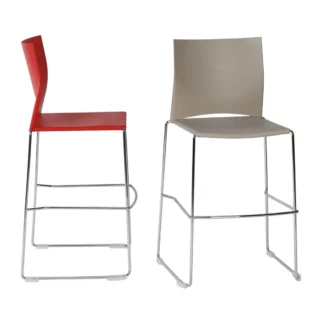 Tabouret LINÉO HAUT, vue 01