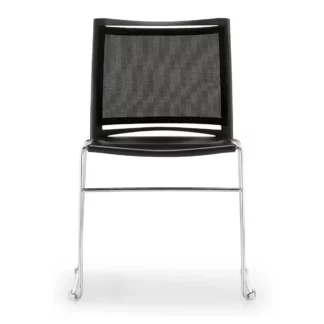 Chaise accueil LINÉO TABLETTE, vue 01