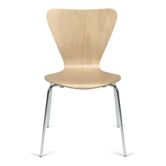 Chaise accueil PLUMÉA, vue 01