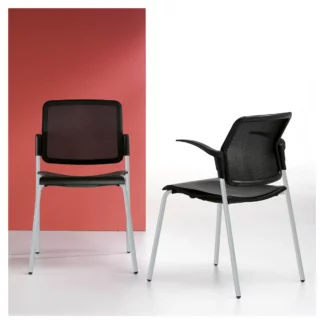 Chaise accueil TÉRA TABLETTE, vue 01
