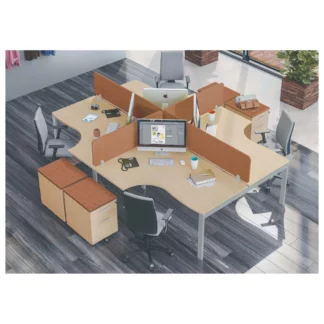 Bureaux compacts ARCADIA configuration collaborative