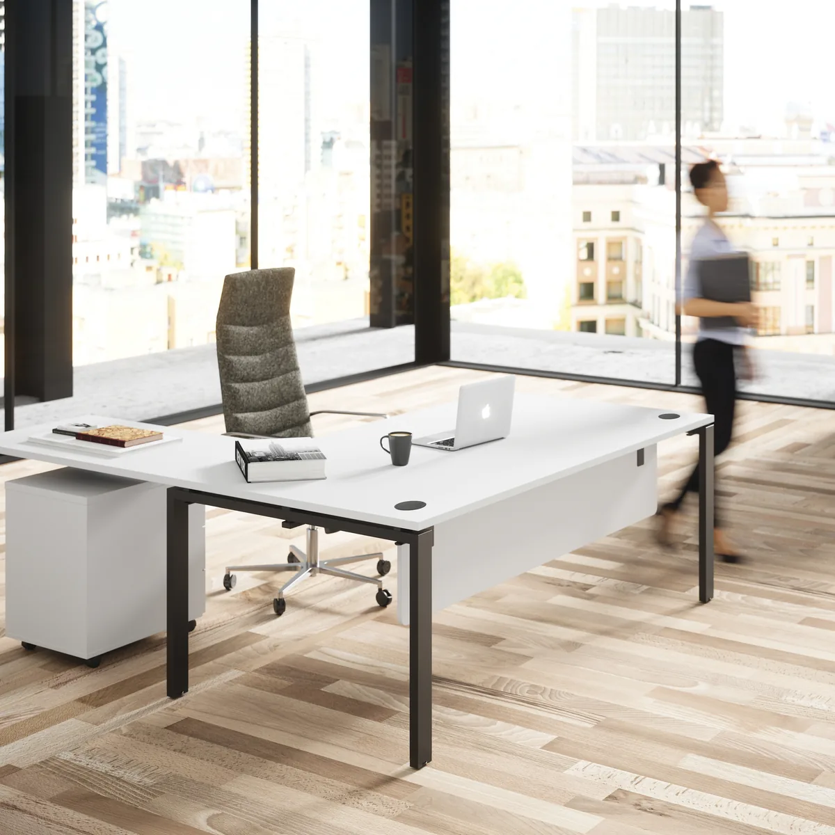 Bureau de direction ASTRO Buronomic – retour noir blanc