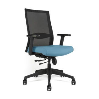 AXIO fauteuil opérateur coloris Z20 avec accoudoirs BR72 – vue 315°