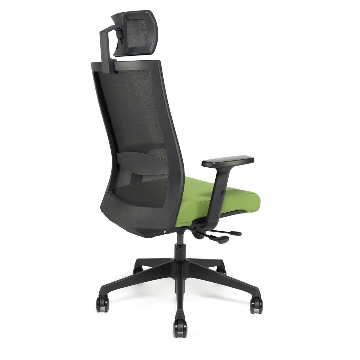 AXIO fauteuil opérateur coloris Z58 avec accoudoirs BR72 et têtière ATTO – vue 225°