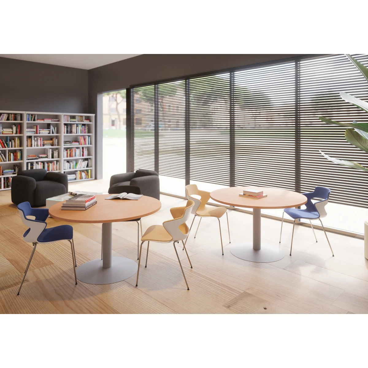 Table de réunion ENSEMBLE – vue d’ambiance 4