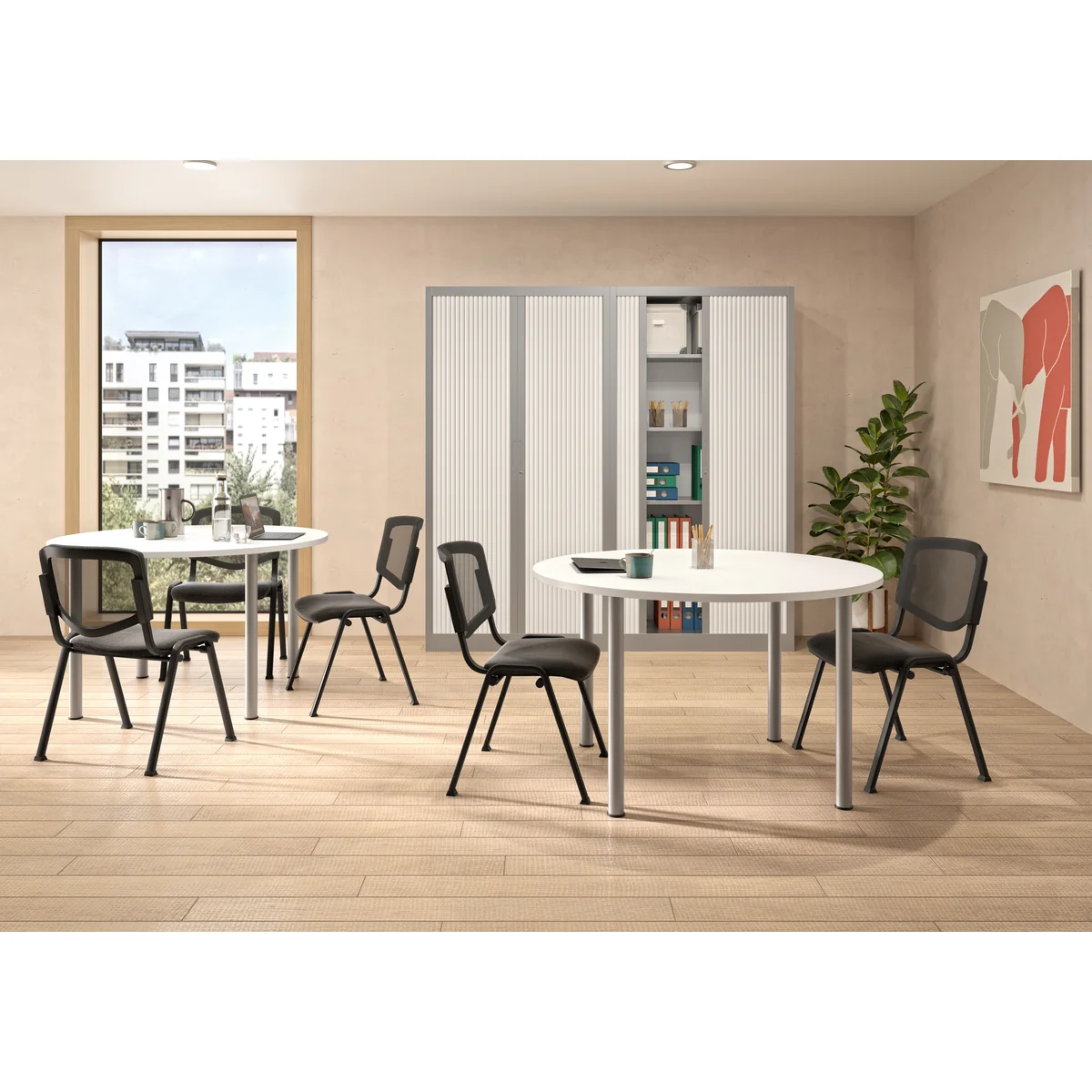 Table de réunion ENSEMBLE – vue d’ambiance 11
