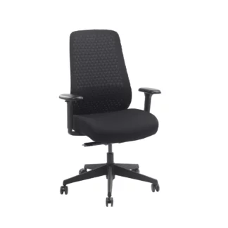 Fauteuil de bureau ergonomique NOVA – vue trois-quarts