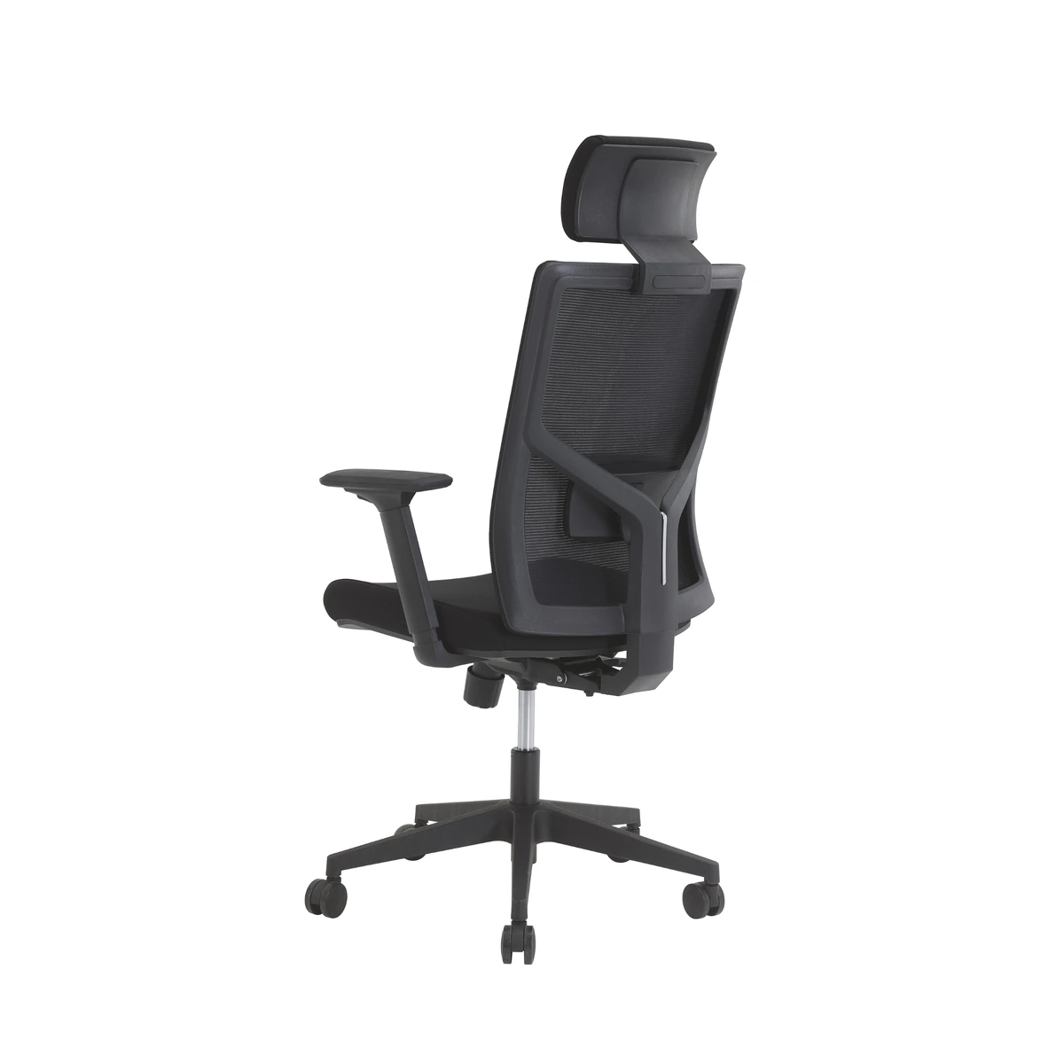 Fauteuil de bureau synchrone HERODE – vue arrière avec dossier filet