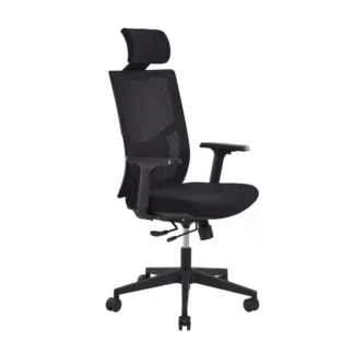 Fauteuil de bureau synchrone HERODE – vue trois-quarts