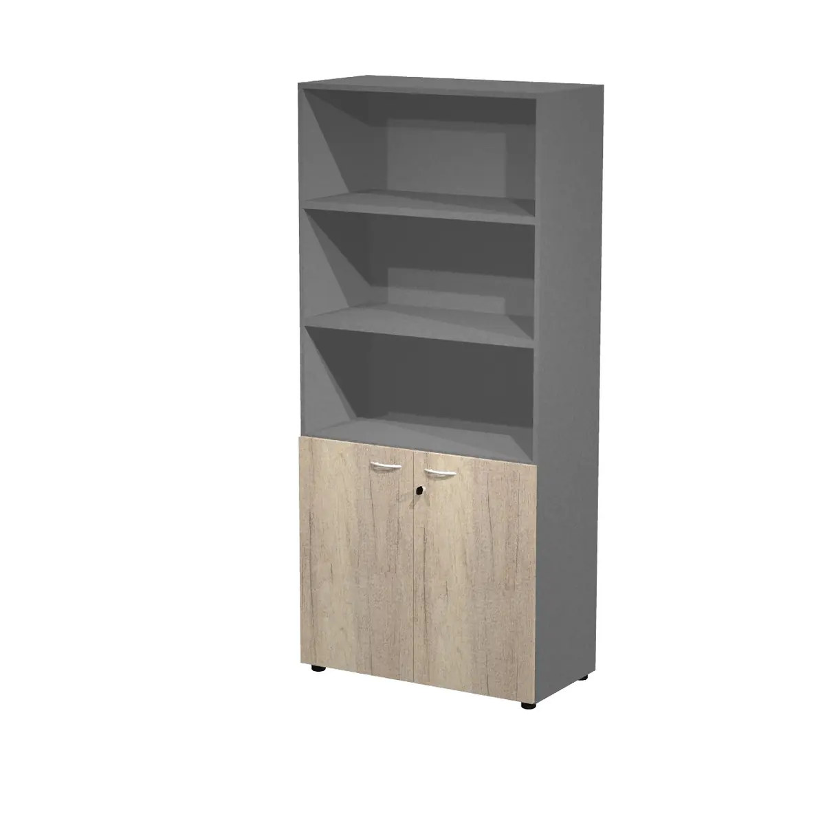 Armoire haute FORTIS avec portes basses