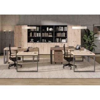 FORTIS MÉTAL – Bureau avec retour