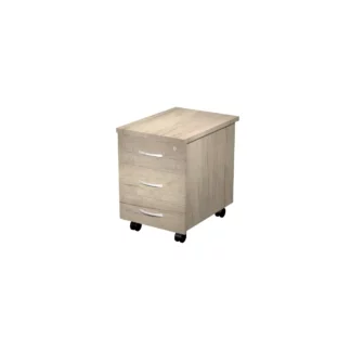 Caisson mobile FORTIS 3 tiroirs sur roulettes