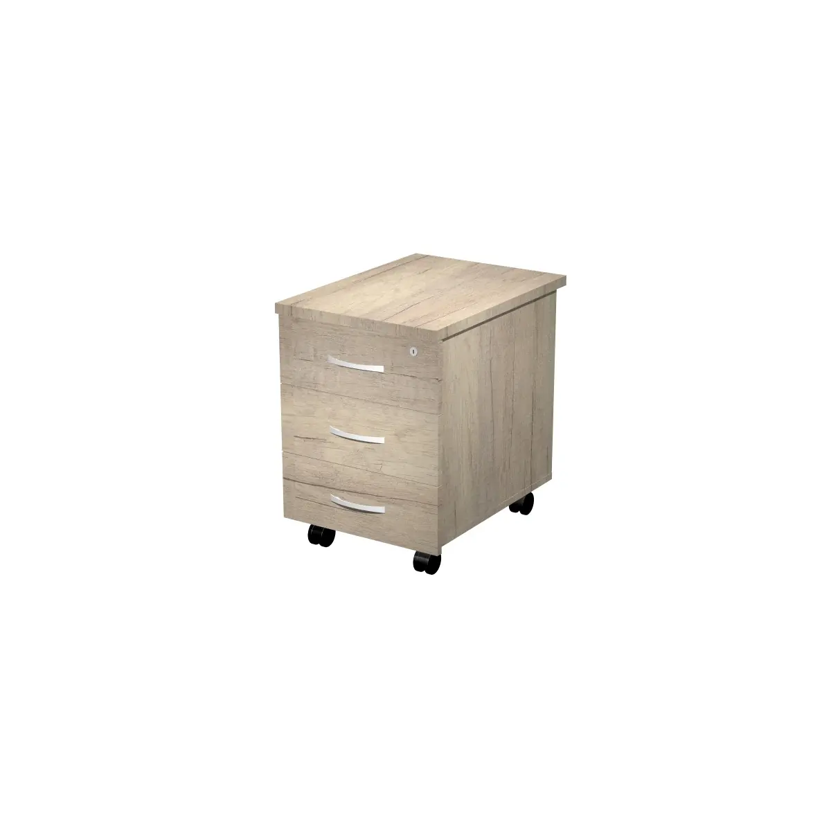 Caisson mobile FORTIS 3 tiroirs sur roulettes