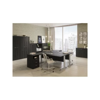 Bureau compact STARTUP PREMIUM avec piètement métallique K2
