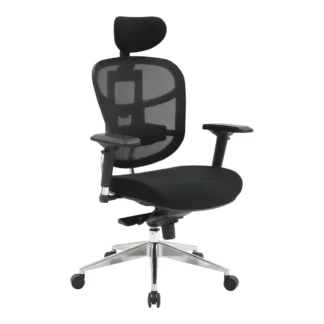 Fauteuil TECKNET noir – vue principale