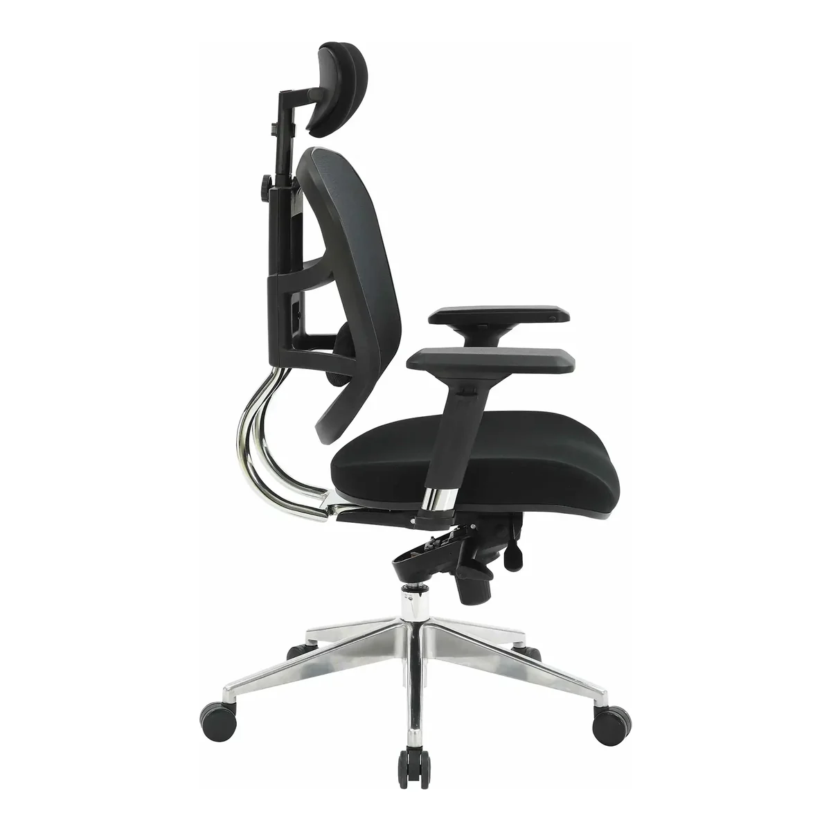 Fauteuil TECKNET noir – vue de détail