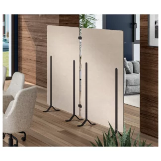 Cloisons séparatives acoustiques sur pieds